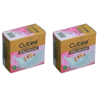 Cutee The Beauty Milky Almond Soap - Pack Of 2 (100g) Cutee The Beauty Milky Almond Soap - Pack Of 2 (100g)