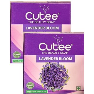 Cutee Lavender Bloom The Beauty Soap - 100g (Pack Of 2) Cutee Lavender Bloom The Beauty Soap - 100g (Pack Of 2)