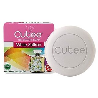 Cutee The Beauty White Zaffron Soap - Pack Of 1 (100g) Cutee The Beauty White Zaffron Soap - Pack Of 1 (100g)