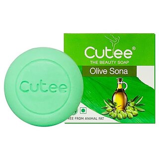                       Cutee Olive Sona Soap - 100g                                              