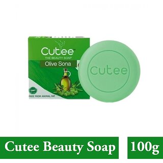 Cutee Beauty Olive Sona Soap (100gm) Cutee Beauty Olive Sona Soap (100gm)