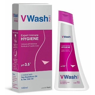 VWash Plus Intimate Hygiene Wash - Pack Of 1 (100ml)