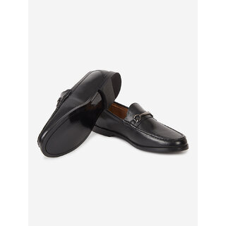 HATS OFF ACCESSORIES Men Leather Black Formal Loafers