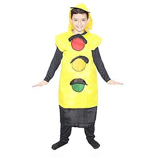                       Kaku Fancy Dresses Traffic Lights Costume For Cosplay/Traffic Signal Costume For Unisex Multicolor                                              