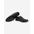 HATS OFF ACCESSORIES Men Textured Black Leather Formal Brogues