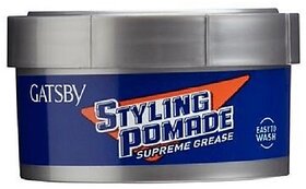 GATSBY Supreme Grease Pomade Styling Wax - (80g)