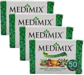 Medimix Hand Made Ayurved Soap - 75g (Pack Of 4)