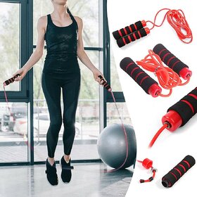 DEEMARK Skipping rope for Workout And Exercise  Speed Jump Rope for men And women Speed Skipping Rope (Multicolor, Length 320 cm)