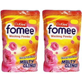                       Cutee Fomee Multy Clence Washing Powder - 500g (Pack Of 2)                                              