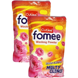                       Cutee Fomee Washing Powder - Pack Of 2 (500g)                                              