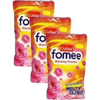                       Cutee Fomee Washing Powder - Pack Of 3 (500g)                                              