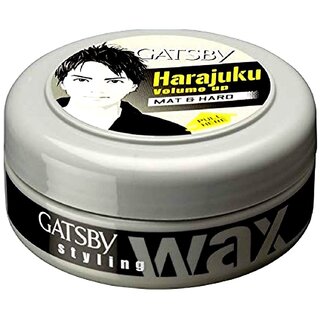                       Volume Up Mat & Hard GATSBY Styling Wax - (75g)                                              