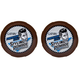 GATSBY Supreme Hold Styling Wax - Pack Of 2 (75g)