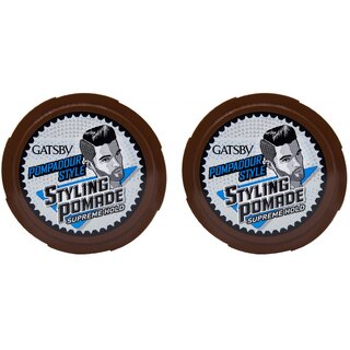 GATSBY Supreme Hold Styling Wax - Pack Of 2 (75g) GATSBY Supreme Hold Styling Wax - Pack Of 2 (75g)