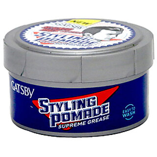                       GATSBY Styling Pomade Supreme Grease Styling Wax - 80g                                              