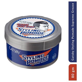                       GATSBY Supreme Grease Styling Wax (80g)                                              