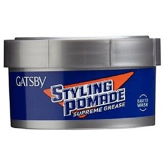GATSBY Supreme Grease Pomade Styling Wax - (80g)
