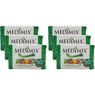 Medimix Hand Made Ayurved Soap - 75g (Pack Of 6)