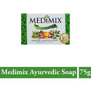 Medimix Ayurved Soap With 18 Herbs - 75g Medimix Ayurved Soap With 18 Herbs - 75g