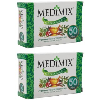 Medimix Classic Ayurved Bathing Soap - Pack Of 2 (75gm)