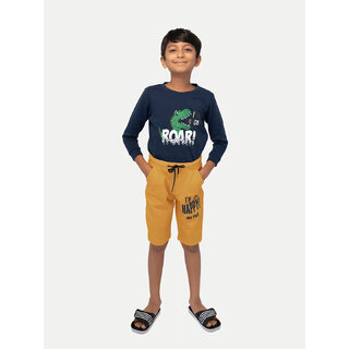                       Boys Mango Printed Shorts                                              