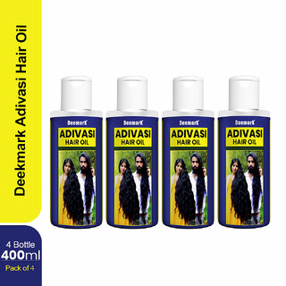 DEEMARK Adivasi Ayurvedic Anti Hairfall Hair OilHair Growth Reduces Hairfall Hair Oil (400 ml) DEEMARK Adivasi Ayurvedic Anti Hairfall Hair OilHair Growth Reduces Hairfall Hair Oil (400 ml)