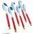 TNC Stainless steel dining table spoon available Dessert spoon Tea Spoon Coffee Spoon Ice Cream Spoon Soup Spoon White marble, ceramic design set of 6