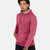 Mens Solid Dark Pink Hoodies