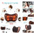 Electronic Neck Cushion Full Body Massager with Heat for pain relief Massage Machine for Neck Back Shoulder Pillow