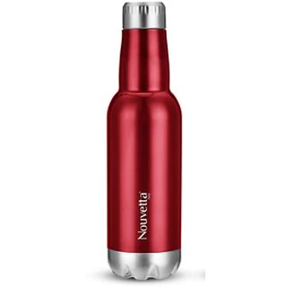                       Nouvetta - Barrel Double Wall Bottle - Red 500 Ml                                              