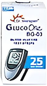 Dr Morepen 25 Sugar Test Strips for BG-03 Glucometer (Strips Only Pack)
