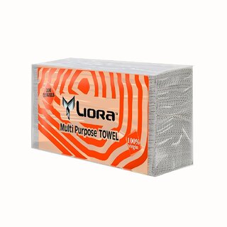 Liora Multifold 200 pulls  More Absorbent  Large Size Tissue  White Folded Towel Sheets