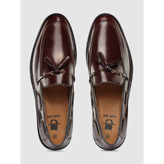                       HATS OFF ACCESSORIES Men Genuine Leather Formal Loafers                                              