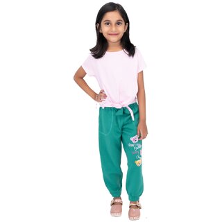 Girls Printed Joggers