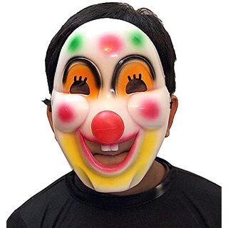 Kaku Fancy Dresses Joker Face Mask / Party Joker Face for Kids - Multicolor Kaku Fancy Dresses Joker Face Mask / Party Joker Face for Kids - Multicolor