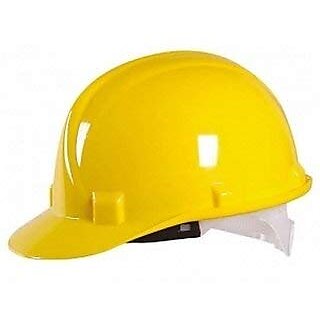                       Kaku Fancy Dresses Safety Helmet For Kids  Yellow Soft Plastic Construction Hats Accessory for Kids pack of 1                                              
