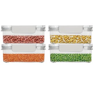                       PRIME PICK Air Tight Container And Kitchen Containers Set, Container For Kitchen Storage Set,  (460ML Set Of 4)                                              