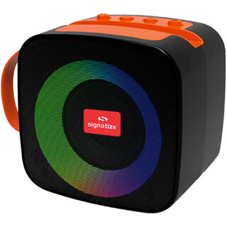SIGNATIZE Wireless Bluetooth5.0V Speaker,Heigh Bass Mobile Stand Portable Party Blutooth Speaker10W SZ-5045 BLACK SIGNATIZE Wireless Bluetooth5.0V Speaker,Heigh Bass Mobile Stand Portable Party Blutooth Speaker10W SZ-5045 BLACK