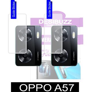                       DESIBUZZ Oppo A57 Mobile Screen Guard                                              
