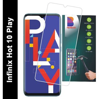 DESIBUZZ Infinix Hot 10 Play Mobile Screen Guard DESIBUZZ Infinix Hot 10 Play Mobile Screen Guard