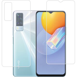                       DESIBUZZ Vivo Y51 2020 Mobile Screen Guard                                              