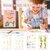 Sank (4 Book + 10 Refill) Number Tracing Book for Preschoolers with Pen, Magic Calligraphy Copybook