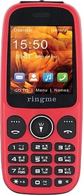Ringme R1 Plus 2153  (Dual Sim, 1.8 Inch Display, 1000mAh Battery, Red)