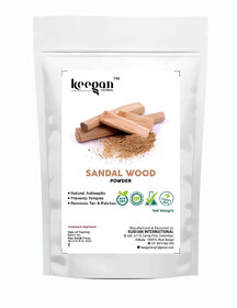 Keegan Herbal Natural Sandalwood Powder 200gram Pouch For Face  Skin Care ( Chandan Powder)