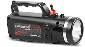 Powerlink Nano MAXX 4500mAH Rechargeable Led Torch Cum Emergency Backlight Powered by Li-Ion Battery