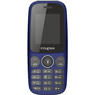                       Ringme 2153  (Dual Sim, 1.8 Inch Display, 1000mAh Battery, Blue)                                              