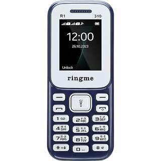 Ringme R1 310 (Dual Sim, 1.77 Inch Display, 1000mAh Battery, Blue) Ringme R1 310 (Dual Sim, 1.77 Inch Display, 1000mAh Battery, Blue)