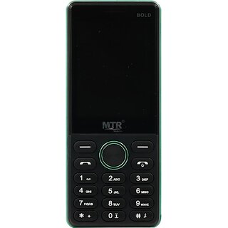                       MTR BOLD  (Dual Sim, 2.8 Inch Display, 3000mAh Battery, Green, Black)                                              