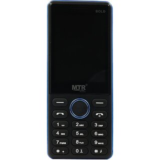 MTR BOLD (Dual Sim, 2.8 Inch Display, 3000mAh Battery, Blue, Black) MTR BOLD (Dual Sim, 2.8 Inch Display, 3000mAh Battery, Blue, Black)