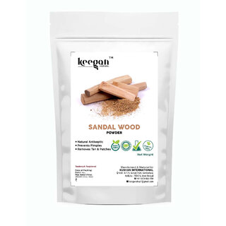 Keegan Herbal Natural Sandalwood Powder 200gram Pouch For Face  Skin Care ( Chandan Powder)